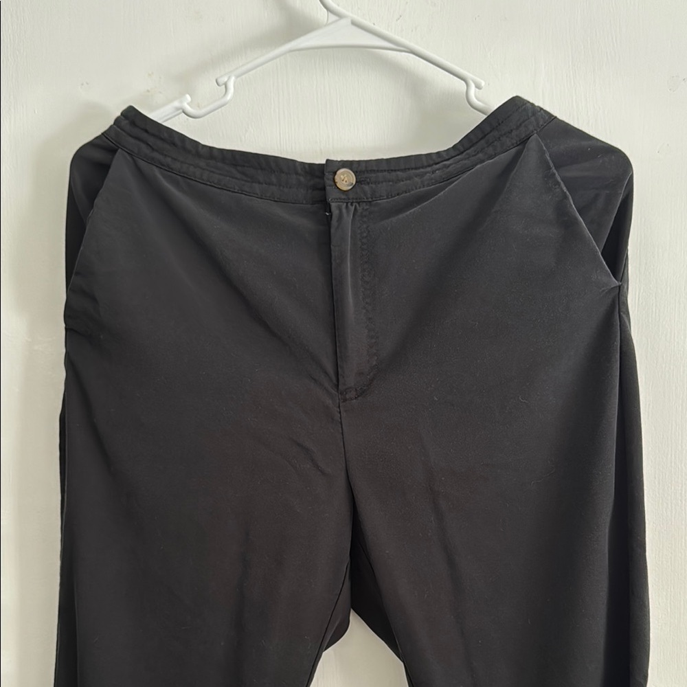 Marine Layer Black Chinos Sleek Tailored Design